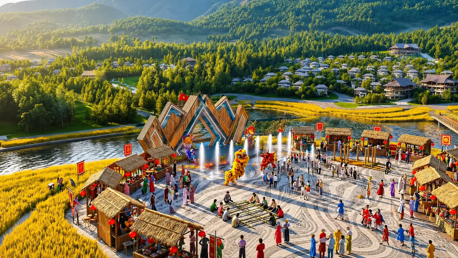 Festival square